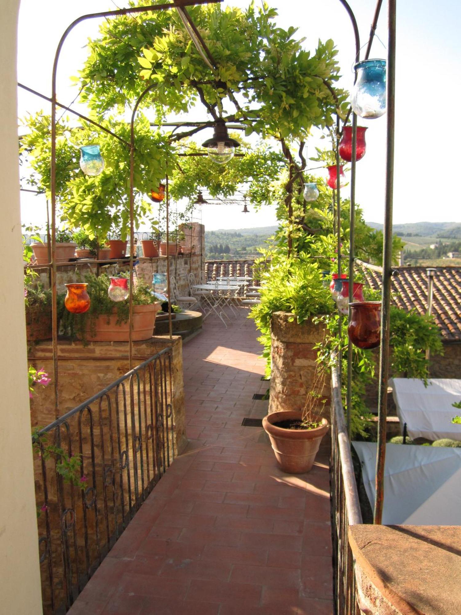 Le Terrazze Del Chianti B&B Residenza D'Epoca E Di Charme San Donato in Poggio Exterior foto