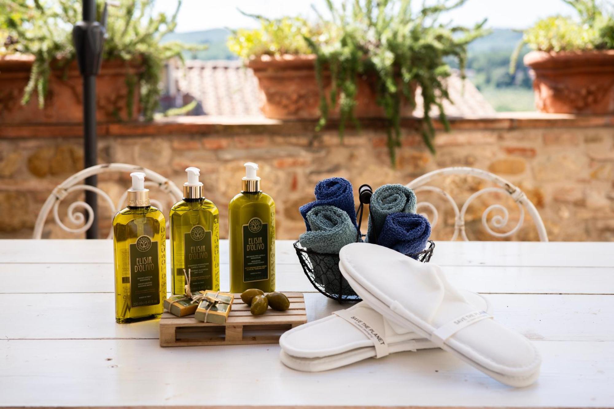Le Terrazze Del Chianti B&B Residenza D'Epoca E Di Charme San Donato in Poggio Exterior foto