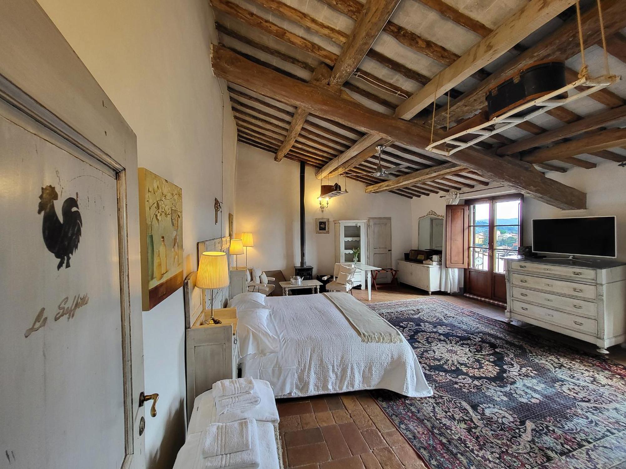 Le Terrazze Del Chianti B&B Residenza D'Epoca E Di Charme San Donato in Poggio Exterior foto